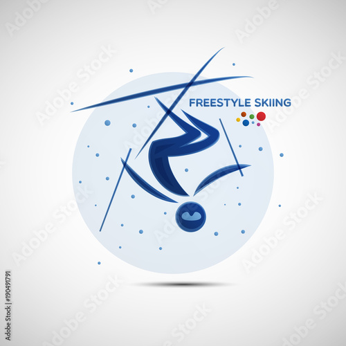 Freestyle Skiing championship banner