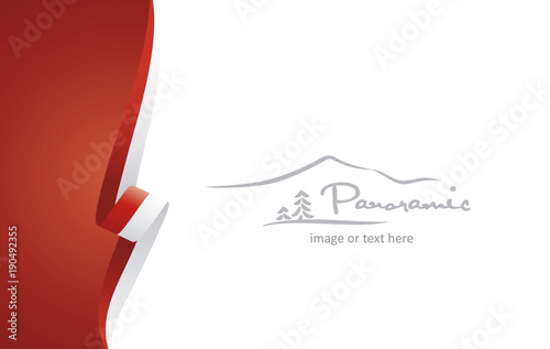 Indonesia abstract flag brochure cover poster wall mural background vector
