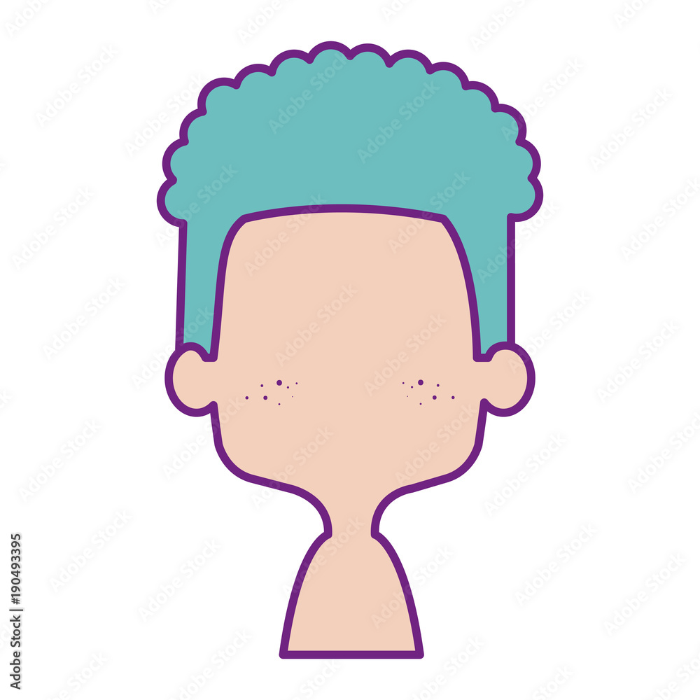 cute and little boy shirtless vector illustration design cute and little boy shirtless vector illustration design