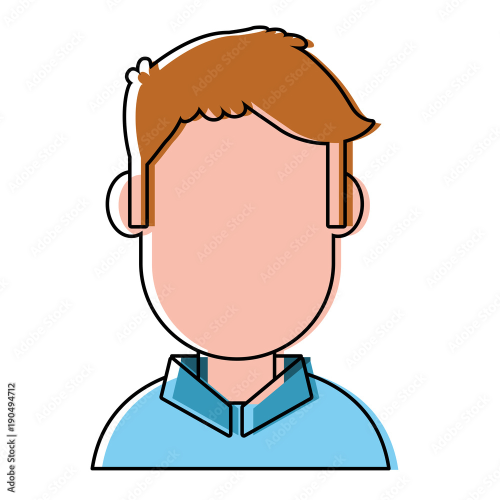 Obraz premium avatar man iocn