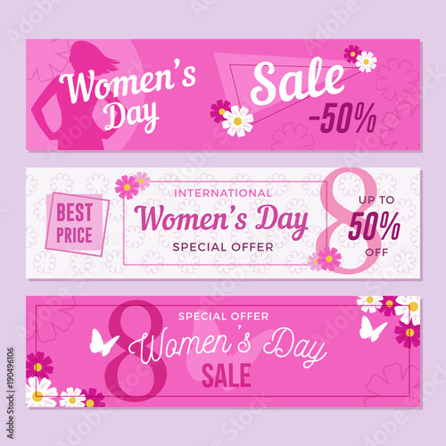 Women's Day Banners