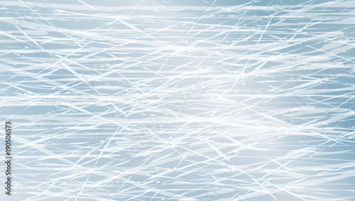 Blue Ice Texture. Winter Games Rink Top View