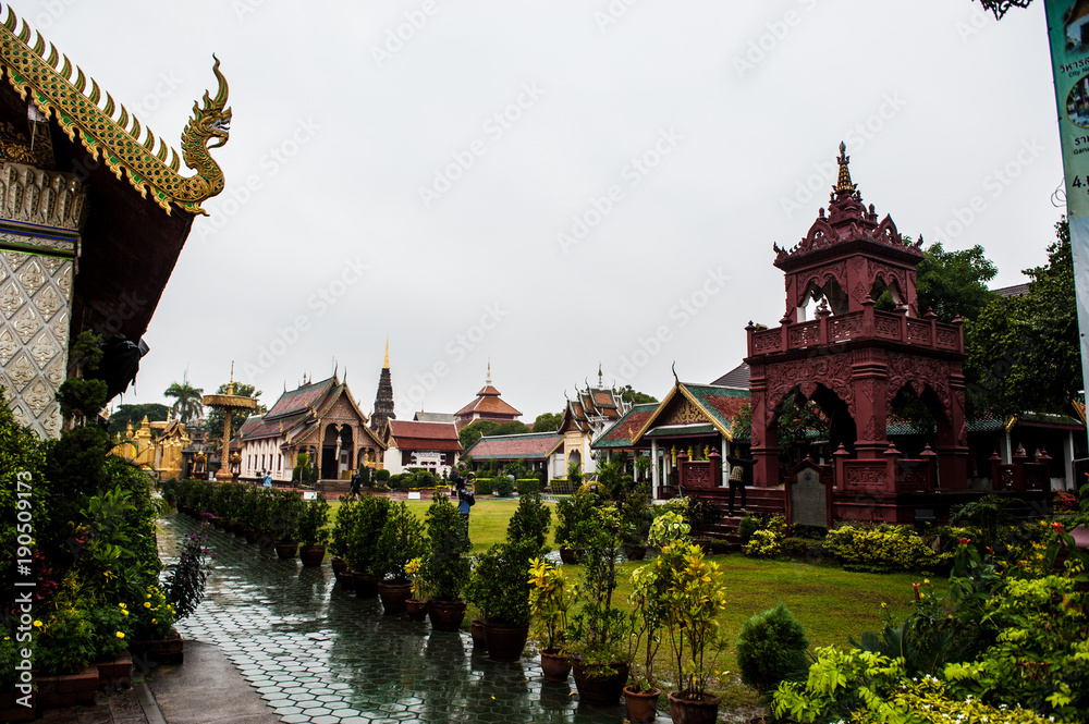 Tempio Wat Phra Singh, Chiang Mai, Thailandia