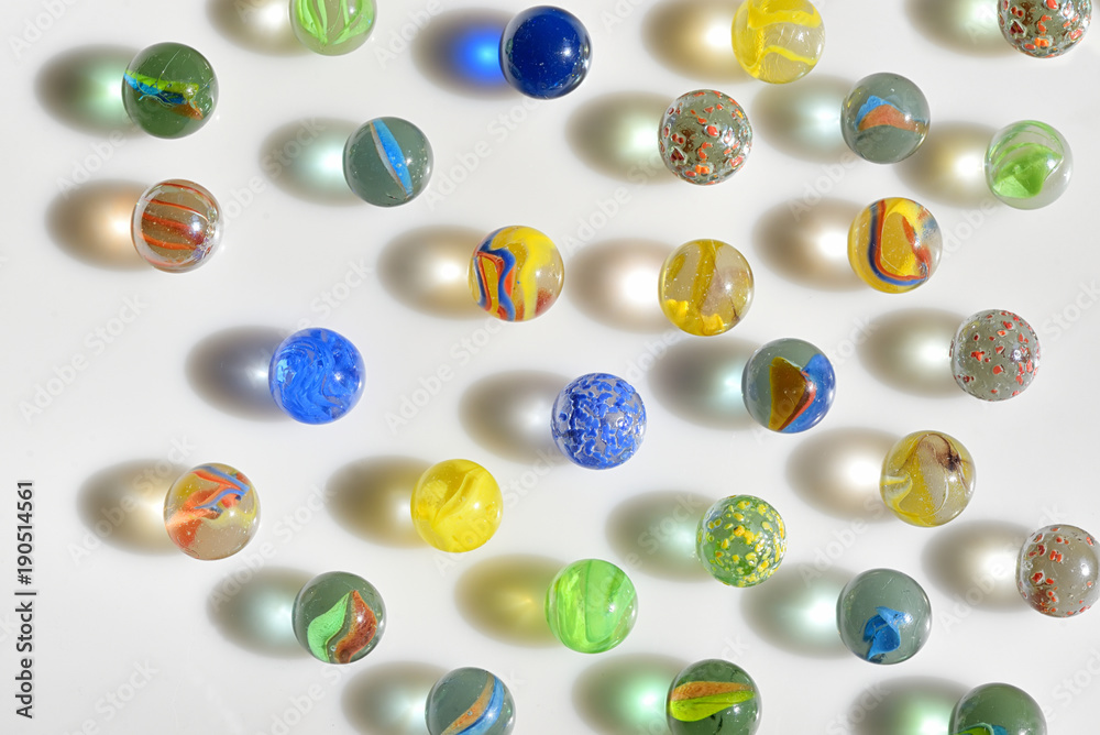 Colorfull glass marbles Colorfull glass marbles