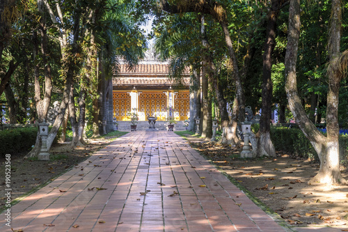 pagoda of Dieu De in the city of Hue, Vietnam.