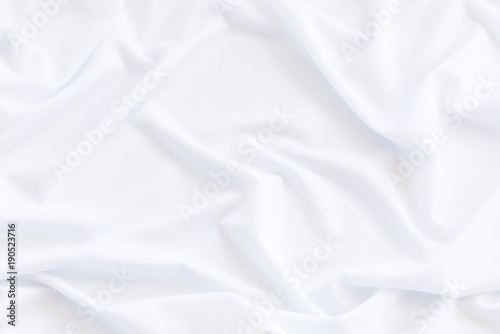 Abstract white drapery cloth, Pattern and detail grooved of white fabric for background and abstract