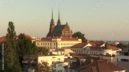 Wallpaper Mural The Cathedral of Saints Peter and Paul Petrov, Roman Catholic, Baroque, Gothic Revival, town Brno, in the Czech Republic city, architect August Kirstein, Europe Torontodigital.ca