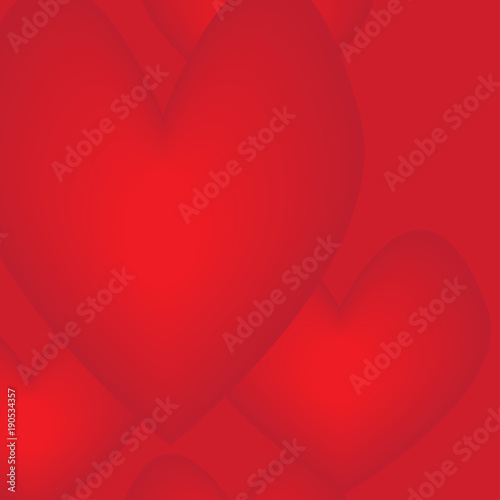 Background  with hearts