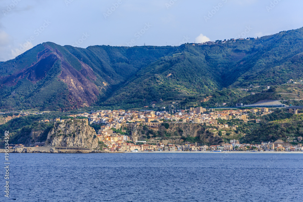 Italian Coast Near Strait of Messina