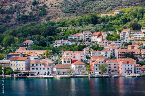 Old Buildings with Tile Roofs in Montenegro © dbvirago