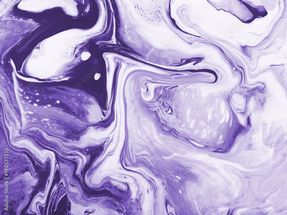 Fototapeta Ultra Violet streszczenie ręcznie malowane tła