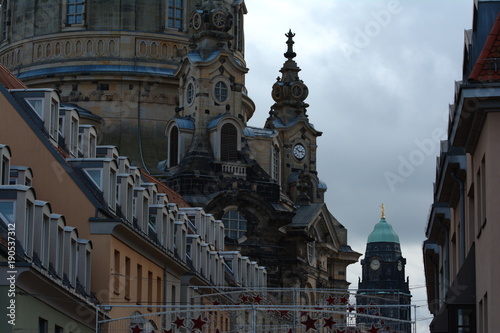 Dresden, Germany. Old town view. Cityscape.