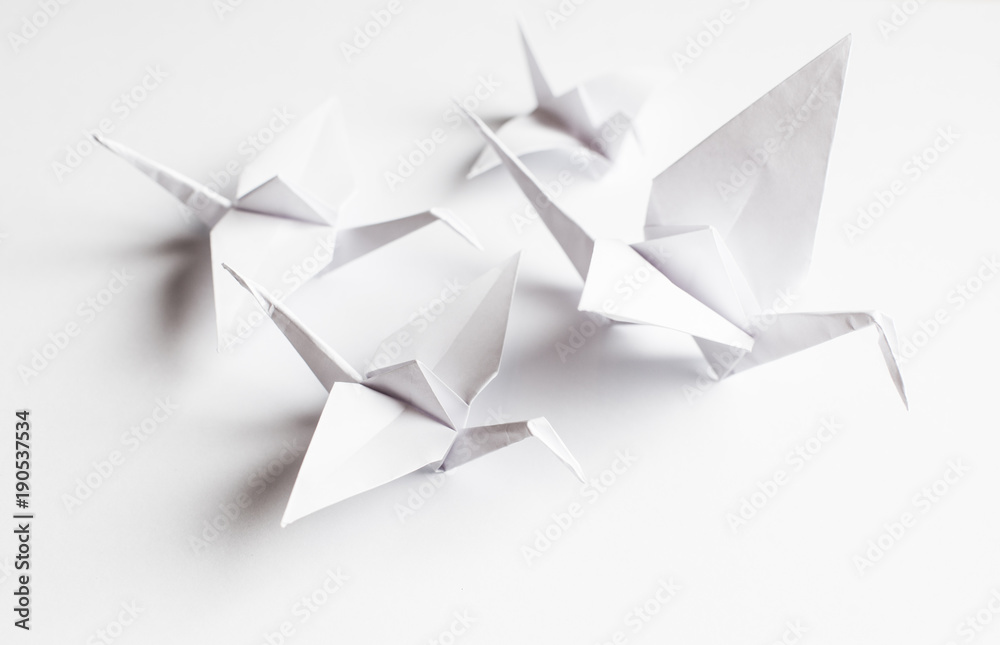 White crane handmade White crane handmade