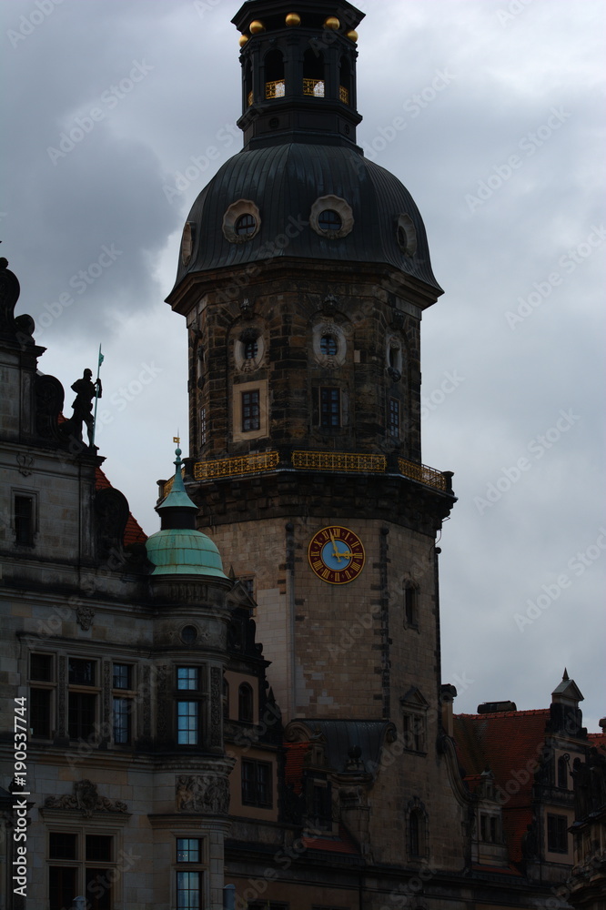 Obraz premium Dresden, Germany. Old town view. Cityscape.