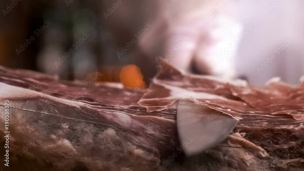 make Iberian ham pata negra from Spain