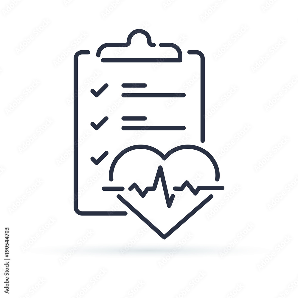 Health check up checklist for cardiovascular disease prevention test