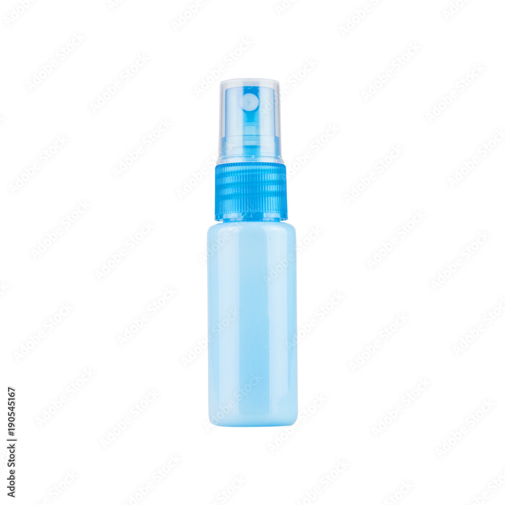 bottle spray isolated on white background - clipping paths