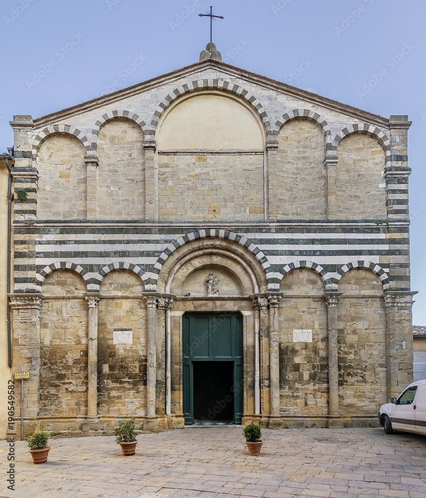 San Michele Arcangelo's Church, Volterra, Pisa, Tuscany, Italy San Michele Arcangelo's Church, Volterra, Pisa, Tuscany, Italy