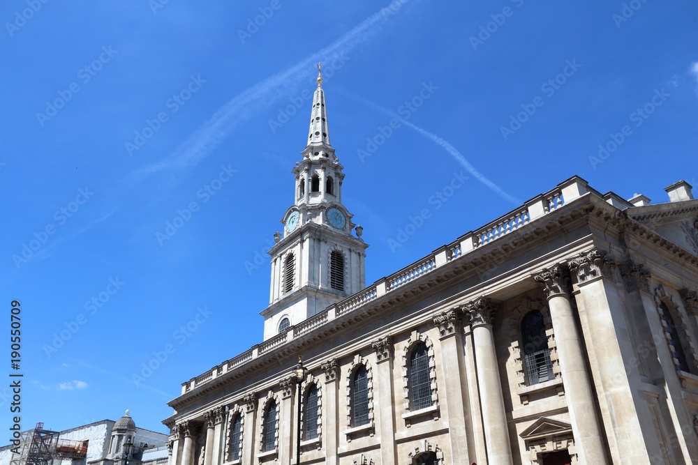 Trafalgar Square church