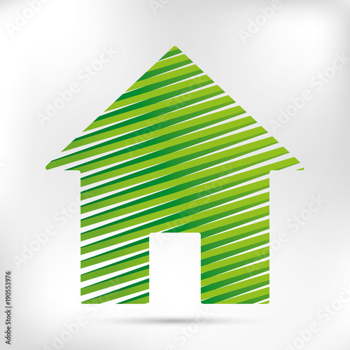 Casa ecologica fasce verdi