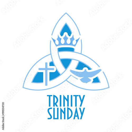 Trinity Sunday is the first Sunday after Pentecost in the Western Christian liturgical calendar, and the Pentecost in Eastern Christianity.