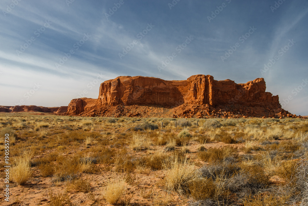 Red Rocks in the Desert