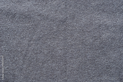 gray woolen knitwear fabric textile texture background