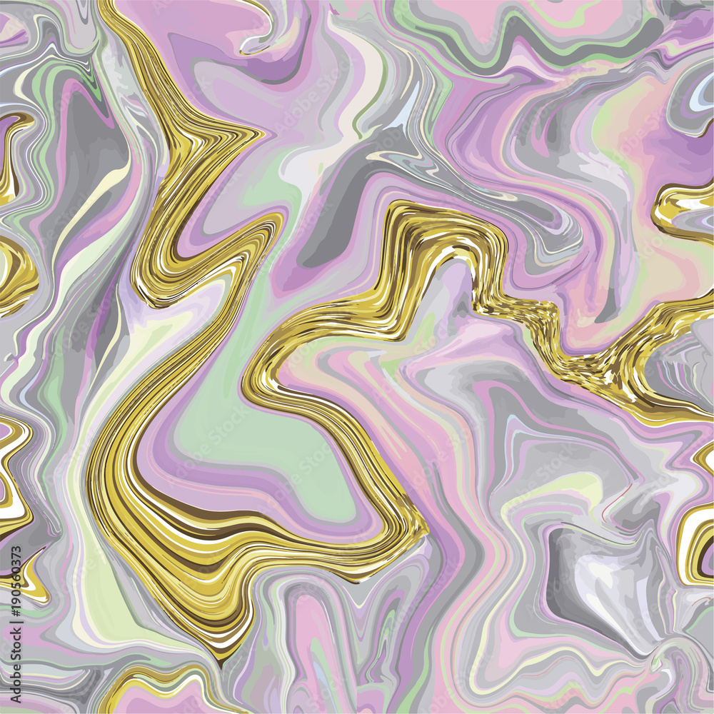 Marble seamless pattern in neon brightful colors.