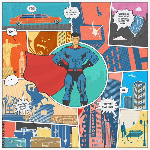 The Page Comics Layout Concept