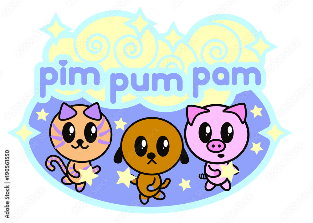 Fototapeta premium Sweet animals
