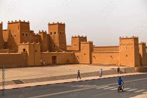 Ouarzazate moroccan Hollywood movie studios architecture in Morocco, Africa