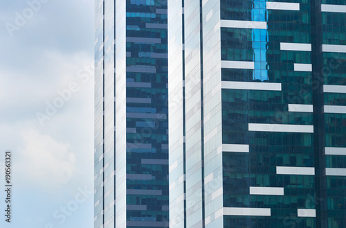 Business skyscraper background. SIngapore