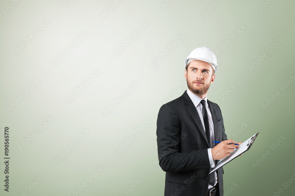 Portrait Of Architect Man Portrait Of Architect Man