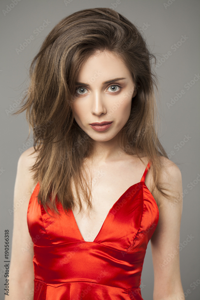 Fototapeta premium Woman hair beauty portrait