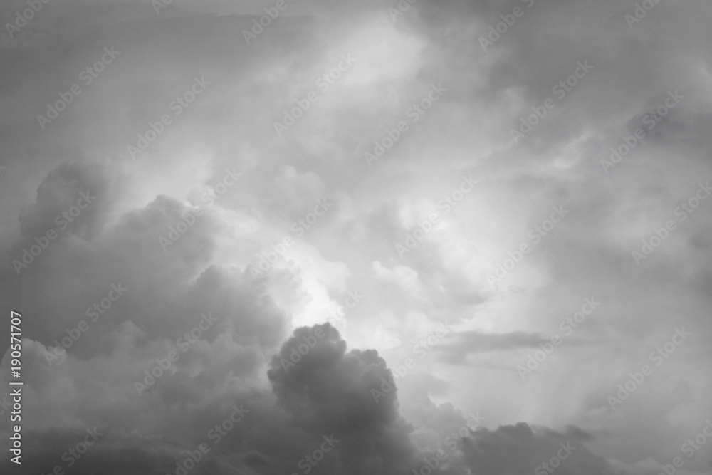 Obraz premium Grey clouds