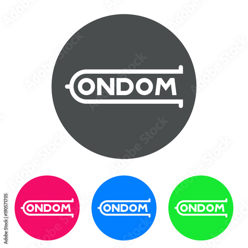 Logotipo CONDOM en circulo varios colores