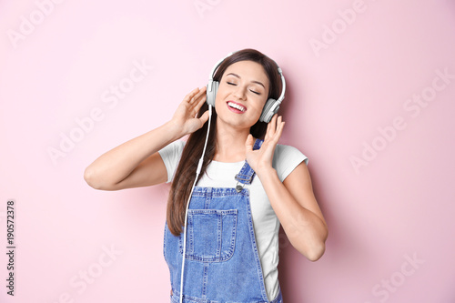 Woman listening to audioboo...