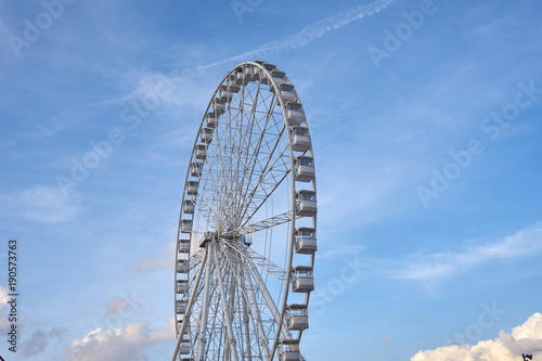 Great Wheel in Blue Sky