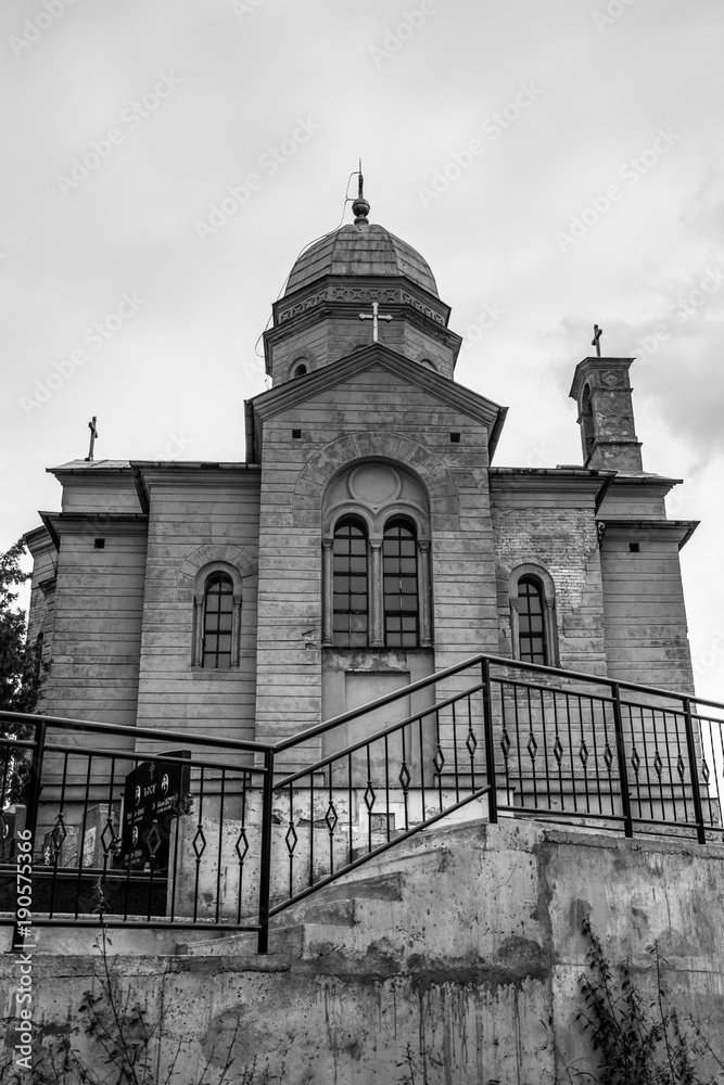 Belgrade, Serbia September 02, 2014: The church of St. Dimitrija or better known as Haris's chapel is the temple of the Serbian Orthodox Church in Belgrade.