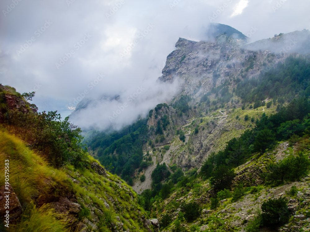 Montenegro mountains view