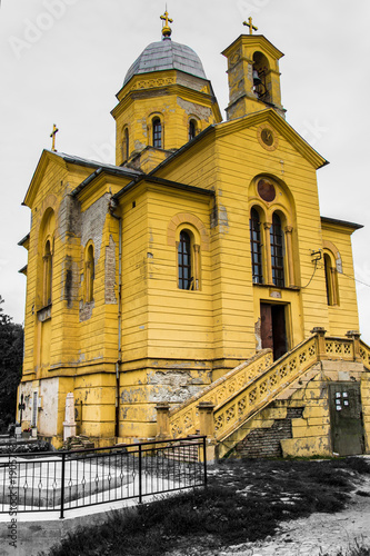 Belgrade, Serbia September 02, 2014: The church of St. Dimitrija or better known as Haris's chapel is the temple of the Serbian Orthodox Church in Belgrade. photo