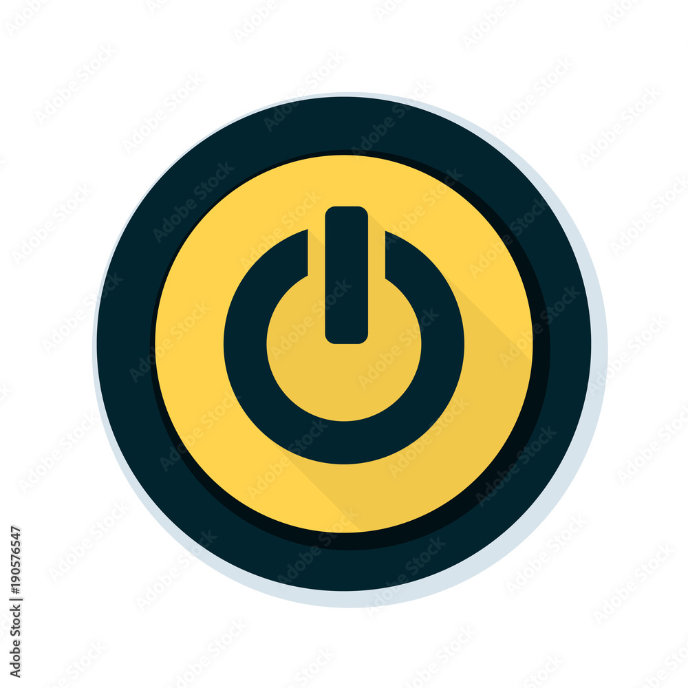 Start Power button illustration Start Power button illustration
