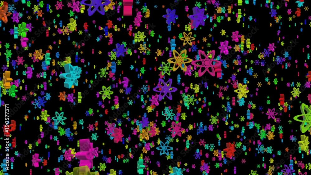 atom splitting.hyper field. neutrons in an atom.quantum swirls. the camera flies through particles.rotating particles changing color. Colorful space background. Cinematic background. seamless loop. atom splitting.hyper field. neutrons in an atom.quantum swirls. the camera flies through particles.rotating particles changing color. Colorful space background. Cinematic background. seamless loop.