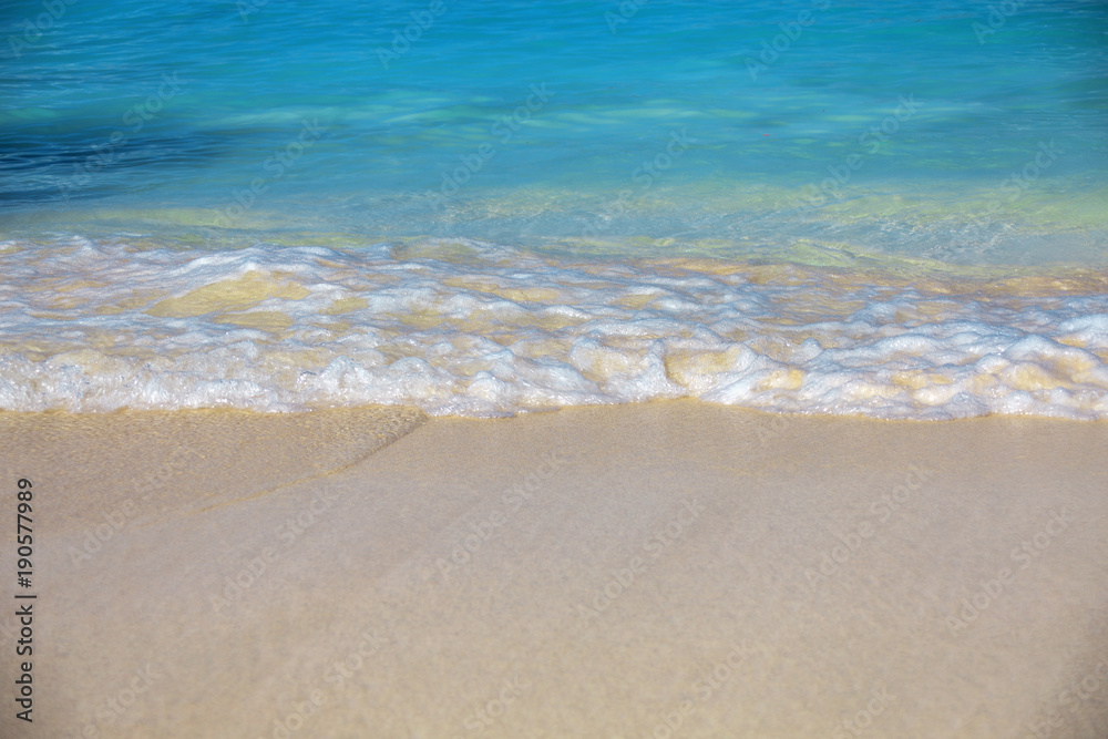 sea surf, blue clear water and white sand sea surf, blue clear water and white sand