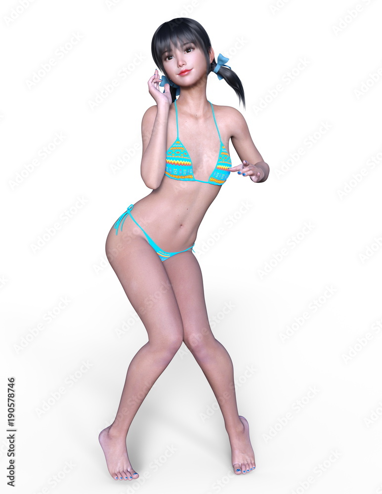 ビキニの女性 ビキニの女性