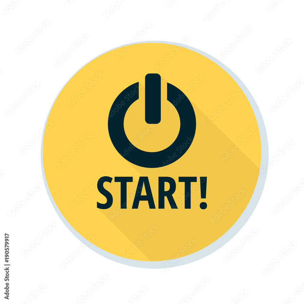Start button illustration Start button illustration