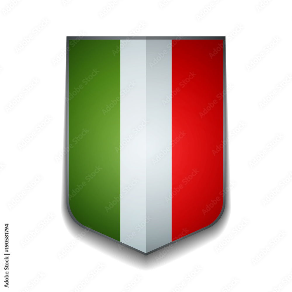 Italy shield sign
