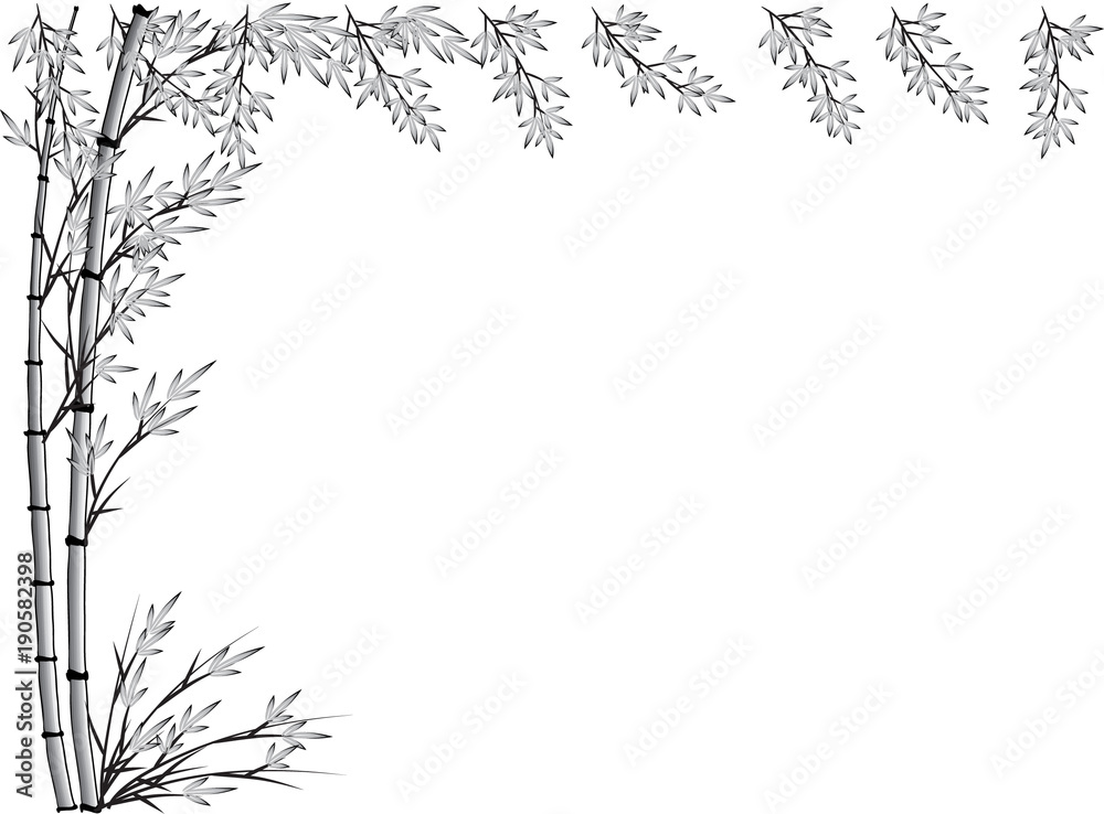 Fototapeta premium plant border