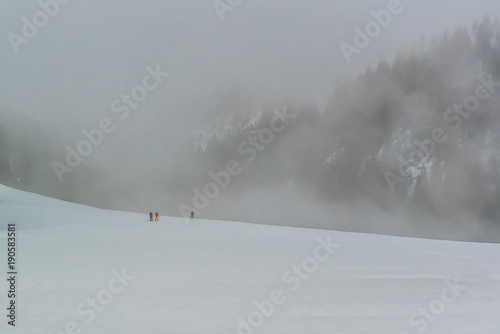 Cross Country Skiing in the Austrian Alps