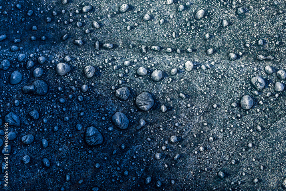 Fototapeta premium frozen water